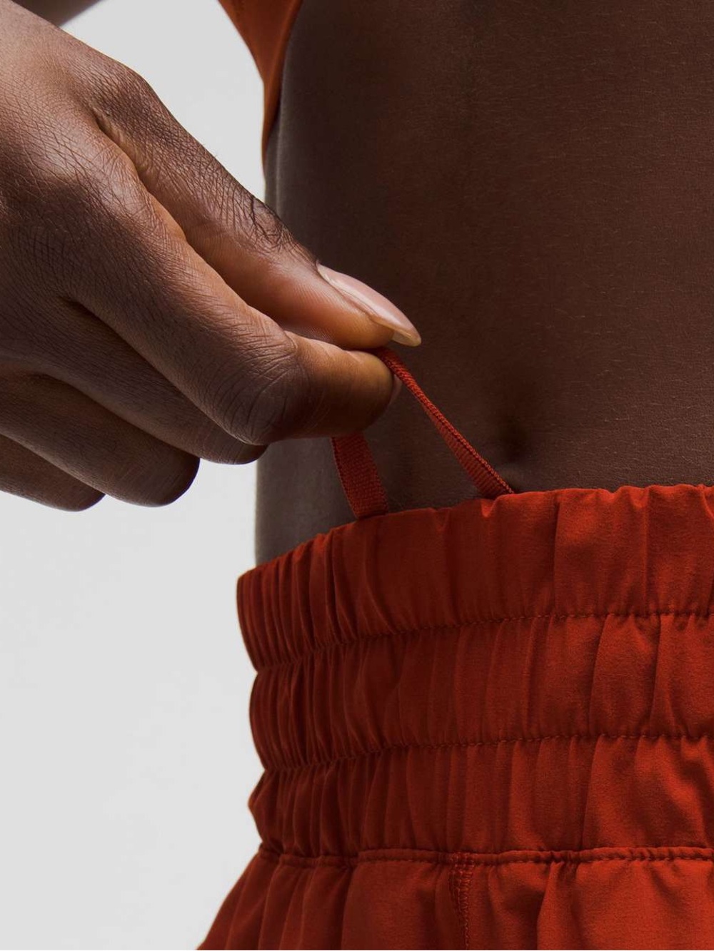 Lululemon /// Women’s Track That High-Rise Lined Short 3" - Autumn Rust - Size 2 - Picture 6 of 13